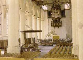 Hooglandse kerk in Leiden