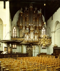 Protestants kerkinterieur